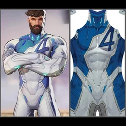 Mr Fantastic Marvel Rivals PS5 Cosplay NEW GAME Superhero Spandex Zentai Bodysuit Outfits Mr Fantastic Halloween Costume Adult