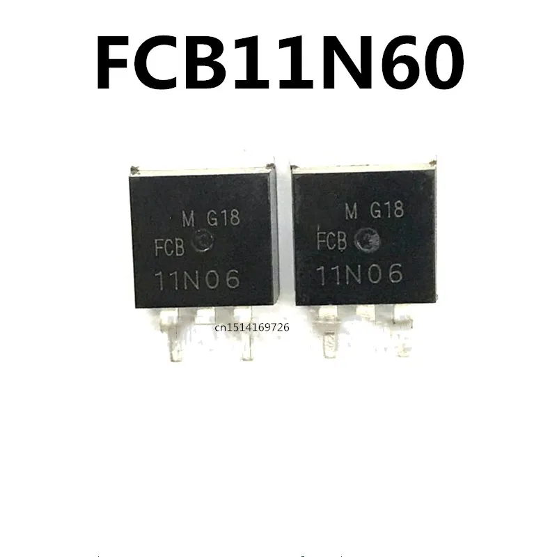 FCB11N60 TO-263, Original, Nouveau, 5 Pièces, 600V, 11A