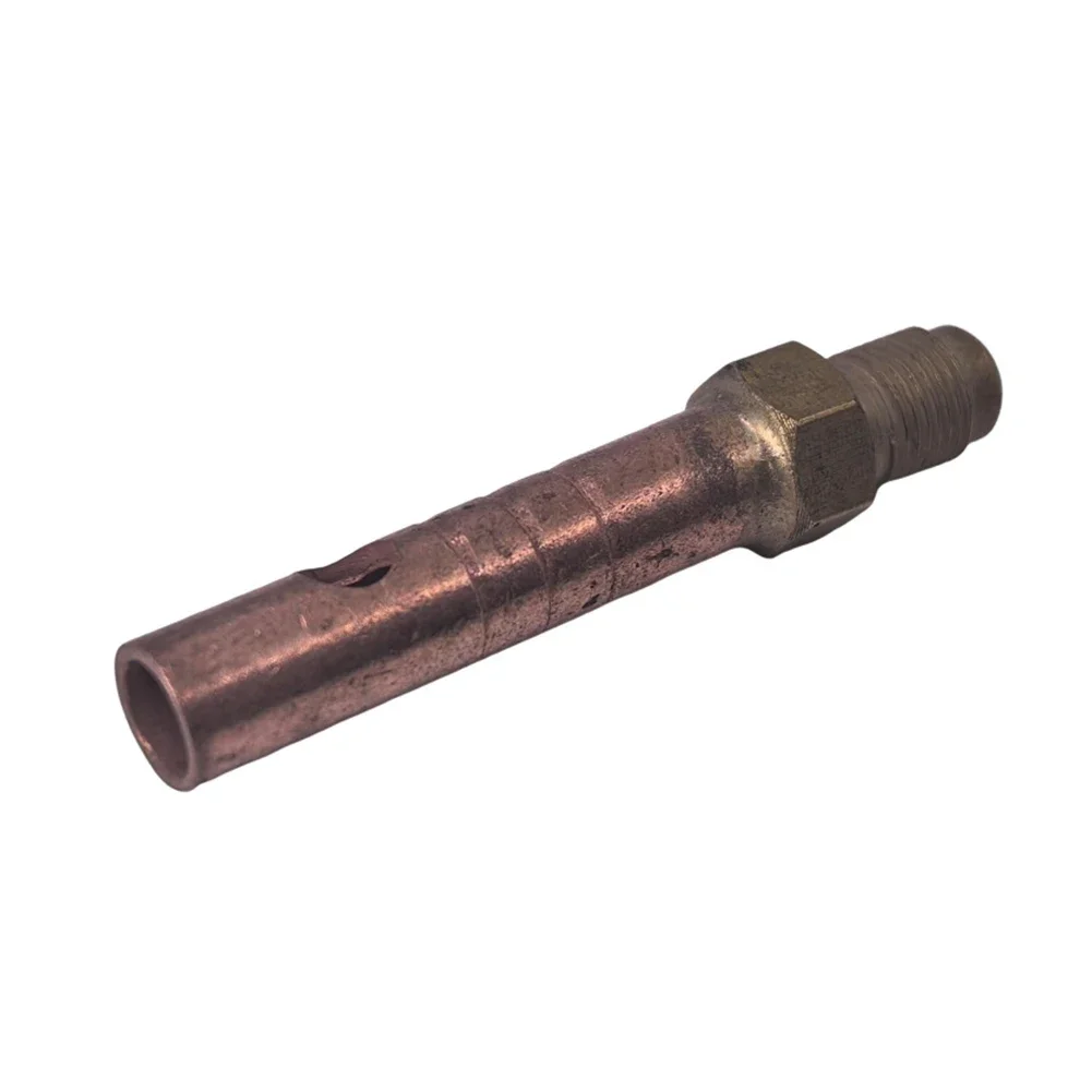 Reliable Connection For P80 TIG Welding Torch Copper Connector with M8X0 75 Thread for Metalworking Head Adapter