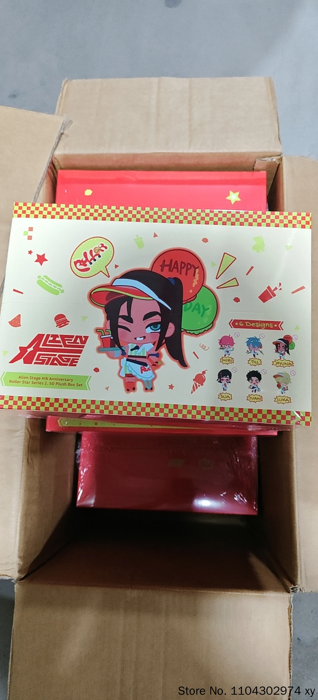 Offizieller Alien Stage Dreaming Hours Series Anhänger Blind Box Weiche Stoffpuppe Taschenanhänger für Anime-Hobby-Sammler Neu auf Lager – Detail 3