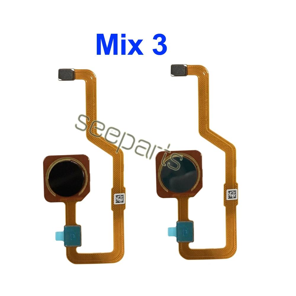 مزيج بصمة فليكس كابل التعرف على الاستشعار معرف اللمس ل Xiaomi Mi Mix 2 2S Mix 3 استبدال كابل مرن زر الصفحة الرئيسية