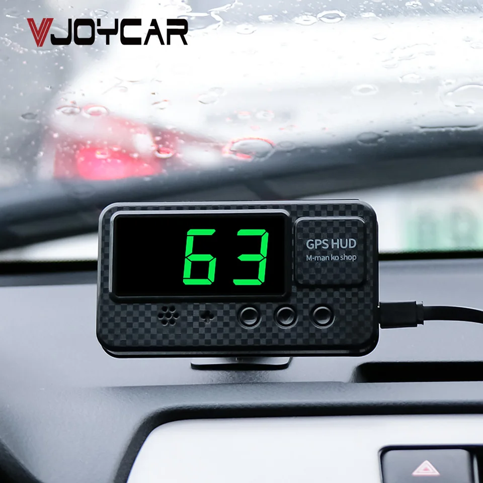 

Vjoycar Universal GPS HUD Speedometer Car Digital Speed Head Up Display Over Speed Alarm KMH MPH Auto Electronic Accessories