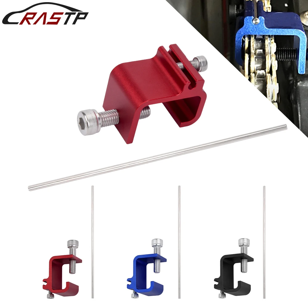 Universal Motorcycle Chain Clamp Sprocket Guide Alignment Tool For ATV Pit Dirt Bike Motocross Street Cruiser Scooters TC083