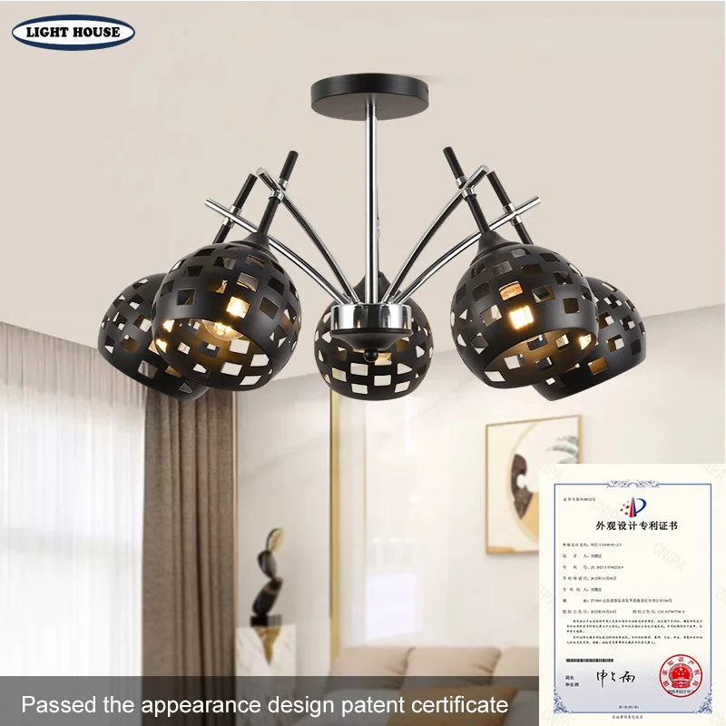 Modern E27 Ceiling Lamp Atmosphere Lamp Suitable For Living Room, Dining Room, Bedroom, Kitchen, Ceiling light Decoration