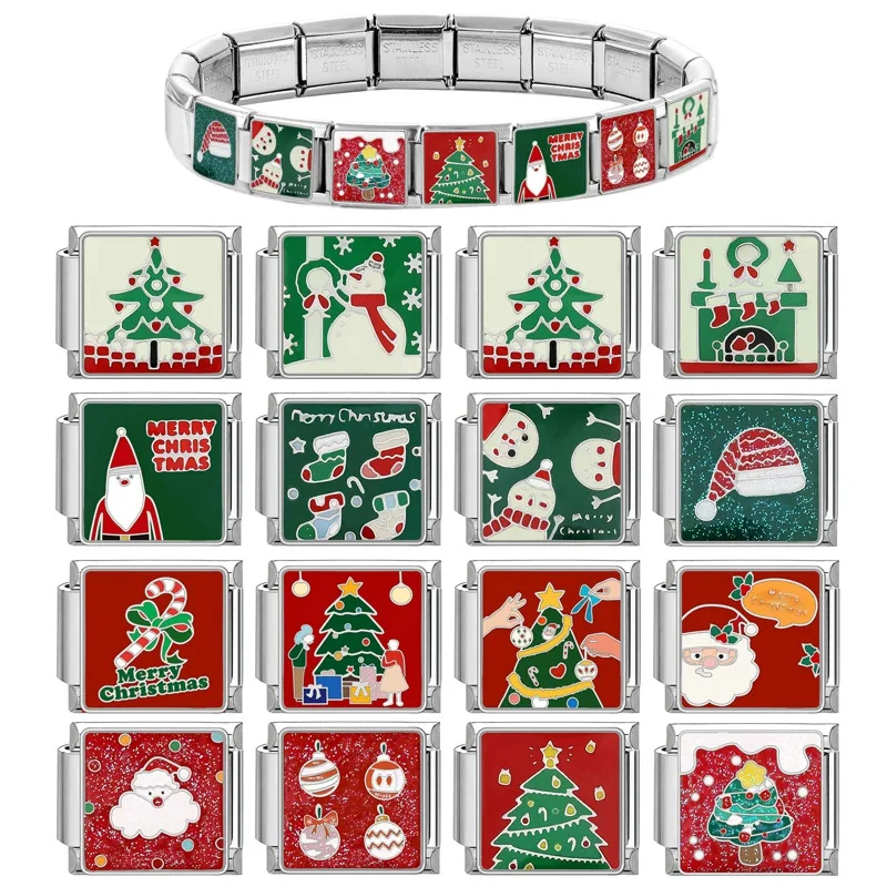 جديد جميل الحيوانات الأليفة القطط والكلاب وصلات سحرية إيطالية تناسب 9 مللي متر سوار الفولاذ المقاوم للصدأ النساء الرجال DIY بها بنفسك صنع المجوهرات