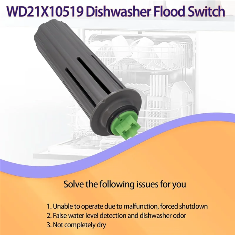 【شراء اليوم】WD21X10519 WD21X20204 WD21X10492 PS8690623 مفتاح الفيضانات البديل لترقية جديدة لغسالة الأطباق Ge