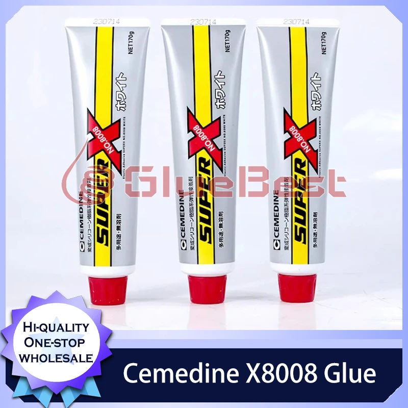 

Cemedine SUPER X-8008 Metal Plastic Ceramic Rubber Electronic Universal Sealing Curing Agent SUPER X 8008 Original Product