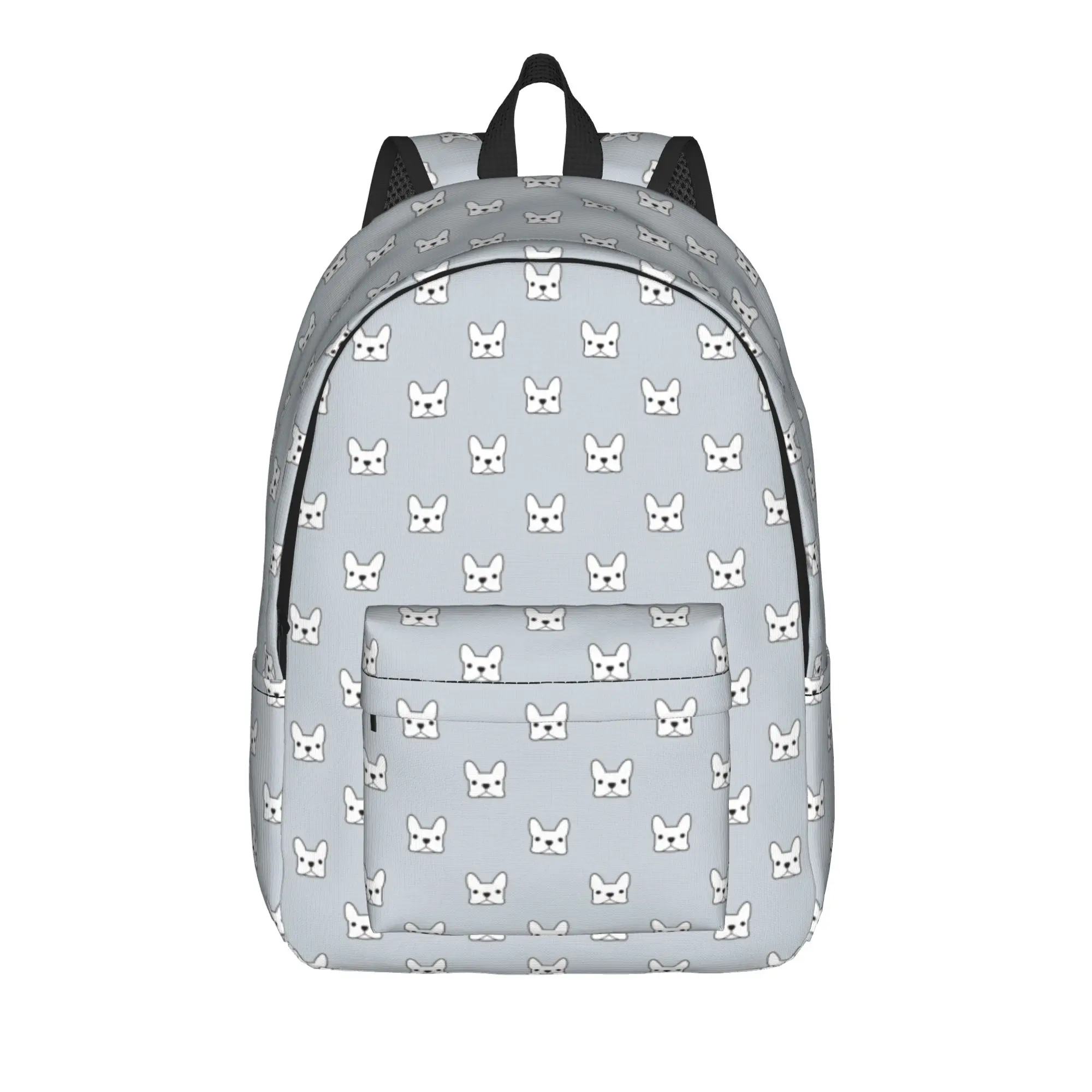 French Bulldog Dog Lover Backpack for Men Women Cool Student Work Daypack  Laptop Shoulder Bag Gift