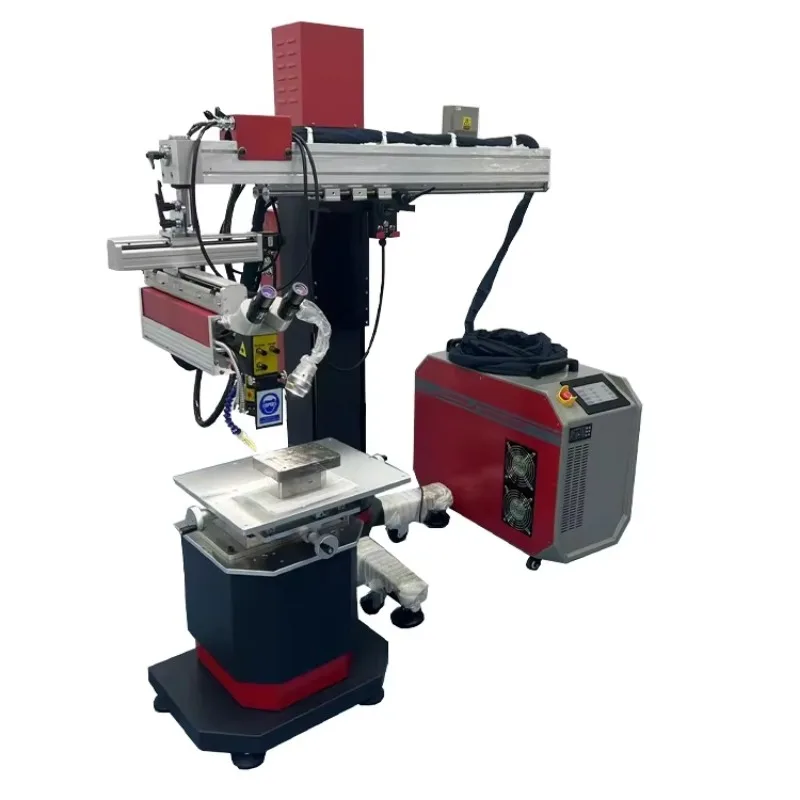 JUNFEI Microscope Laser Welding Machines 1500W 200W Repair And Hard Alloy Welding Of Cutting Tools