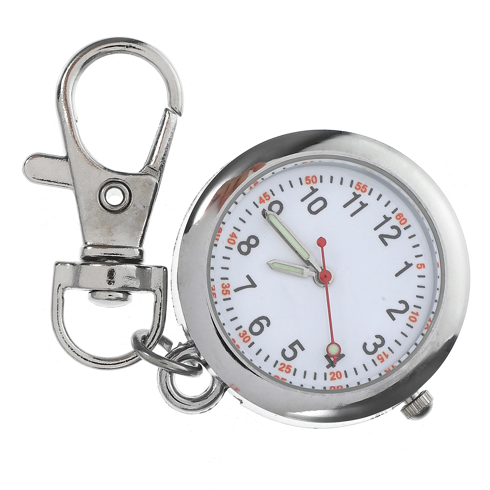 

Colorful Hanging Keychains Zinc Alloy Timing Watches for Kids Boys Students Exam Portable Pocket Watch Nurse Watch