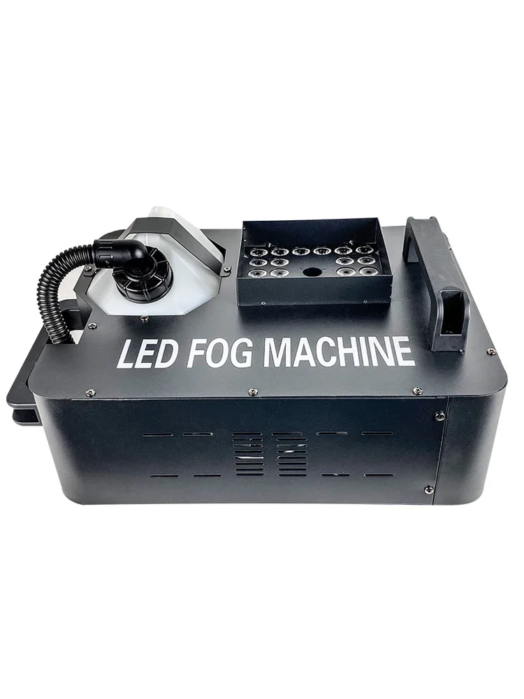 LED Full Color Smoke Fog Column Machine Gas Column Smoke Machine Stage Special Performanc for DJ DISCO Bar Nightclub Wedding