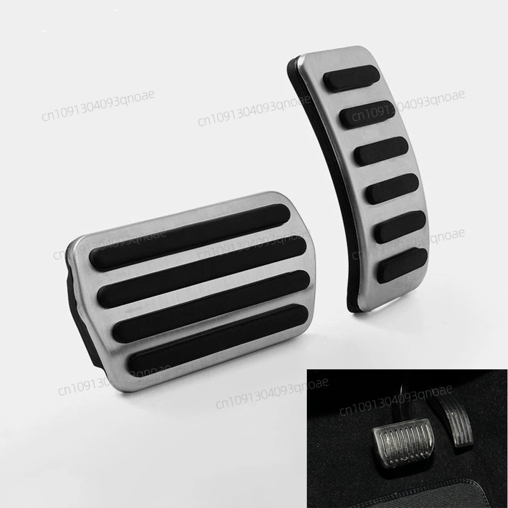 

Car Modified Pedal Cover For Polestar 2 (2020~2024) Accelerator Gas Brake Pedal Pad Decorative Accessory Refitting Parts