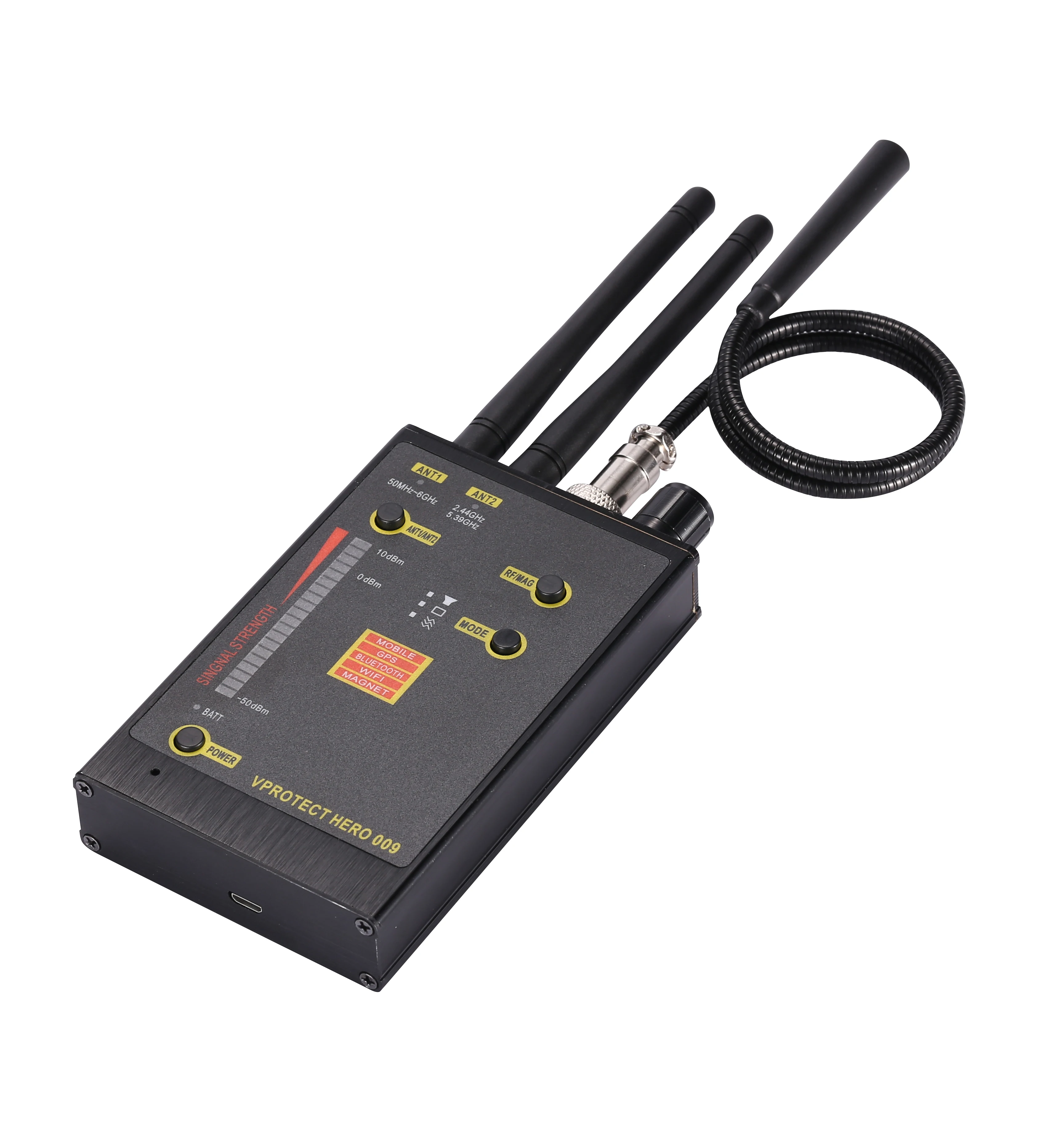 H009 Wireless Multi Function Anti Spy Detector Camera GSM Finder GPS Signal Lens RF Tracker