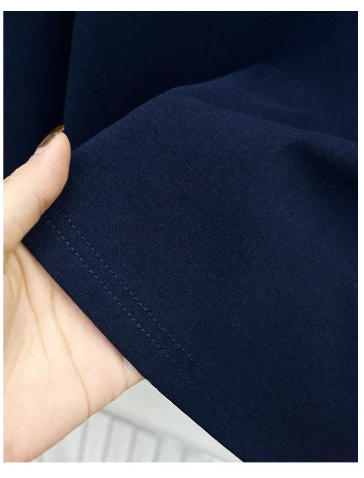 Neues Langarm-Vielseitigkeits-T-Shirt für Damen, Frühling Herbst 2026, O-Ausschnitt, Einfarbig, Basis-Layer-Oberteil, Damenkleidung, Y2k T-Shirt – Detail 10