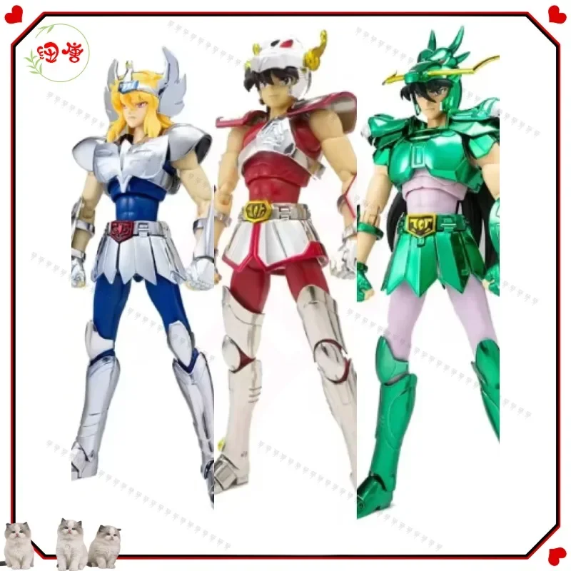 

In Stock GT Model EXST EX Bronze Pegasus Seiya V1 Glacial Cygnus Dragon Shiryu Hard Hat Helmet Metal Armor Action Figure