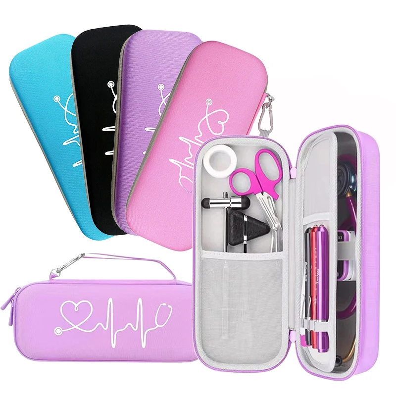 

Double Layer Empty Emergency First Aid Mesh Bag EVA Storage Bag Pouch Case for Medical Stethoscope Penlights Hammer Tools D2