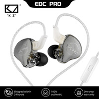 NEW KZ EDCPRO HIFI Best In-ear Wired Earphone high-sensitivity High-dynamic Drivers Sports Headphone with Detachable Audio Cable