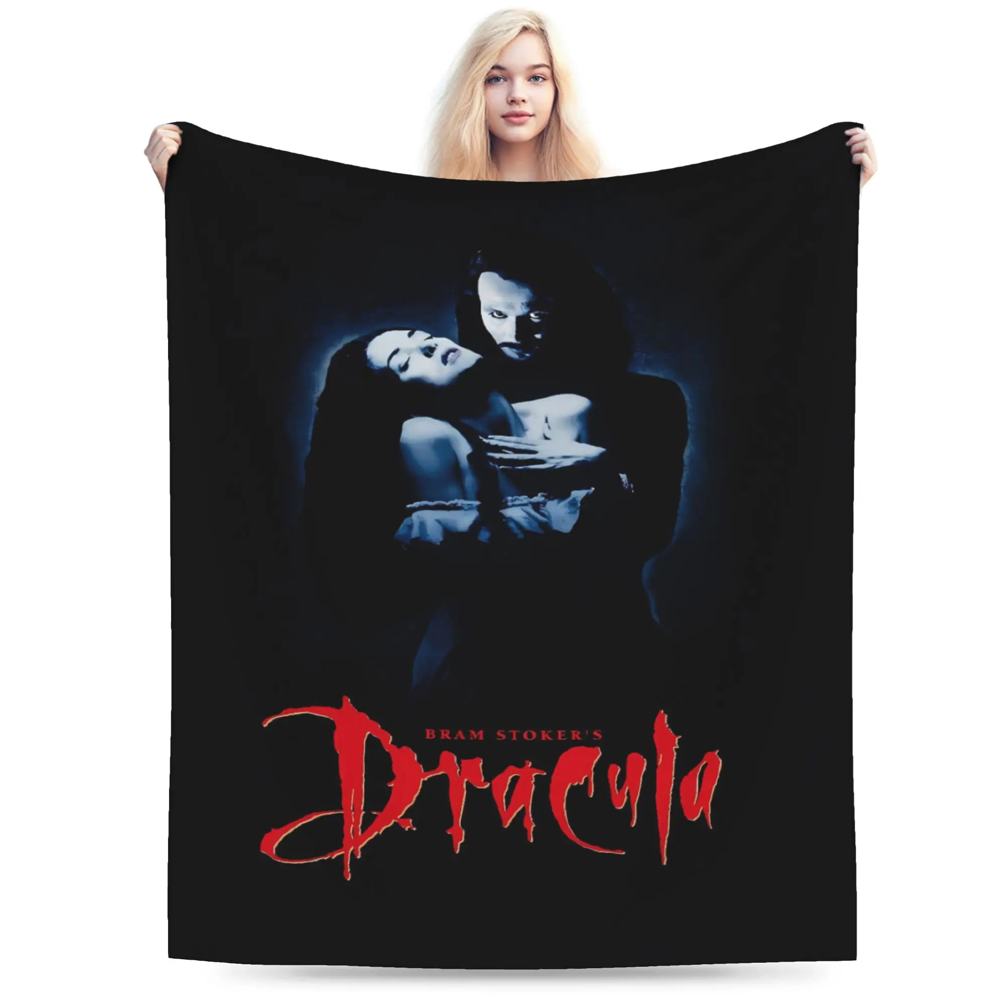 Bram Stoker's Dracula Super Warm Blanket  Decorative Plush Throw Blanket Aesthetic Home Decor Flannel Bedspread Sofa Bed Cover