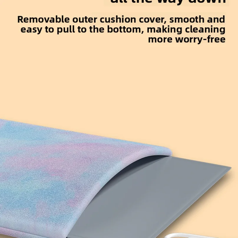 وسادة تدفئة للحيوانات الأليفة، بطانية كهربائية لتدفئة درجة حرارة ثابتة للقطط، مرتبة كهربائية مقاومة للماء، مقاس 45 × 70 سم