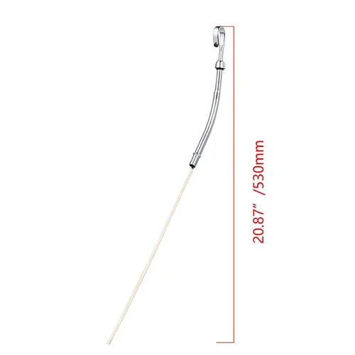 Imagen 2 del producto Coche Cromo/Negro motor tubo de varilla para Chevy 1957-1979, 289, 302, 305, 307, 327, 350, 355, 383, 400, 406 de los motores de los componentes a