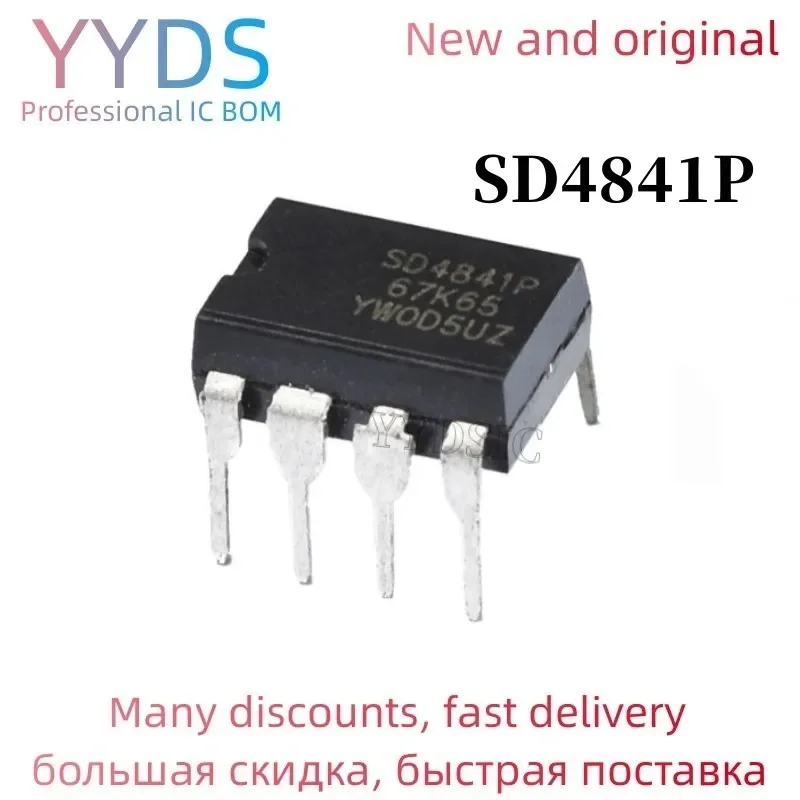 20PCSSD4841P SD4841 DIP-8 switching supply IC IC integrated New Original