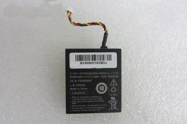 ALLCCX battery battery L-LY11 for Logitech MX Revolution G930 OLD VERSION, please note, Stock battery and original cell