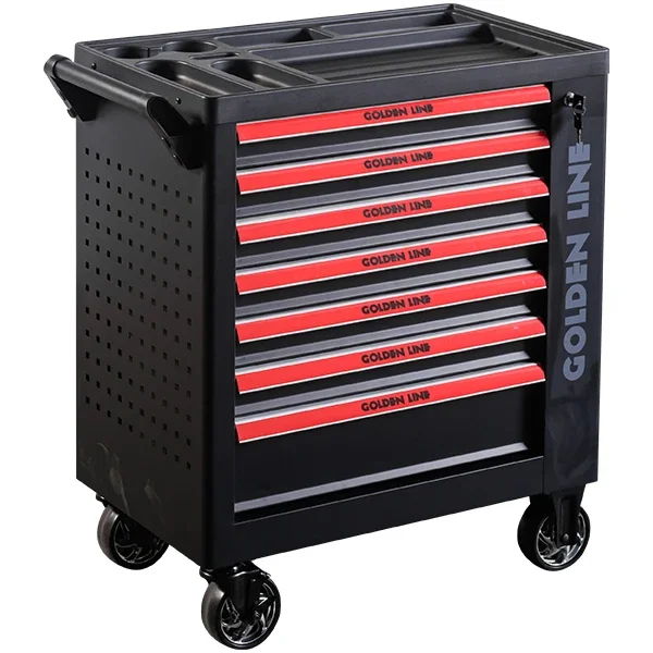 

Professional Heavy- 7-Drawers Rolling Metal Tool Cabinet 279pcs Hand Tool Sets for Garage Storage and Auto Repair
