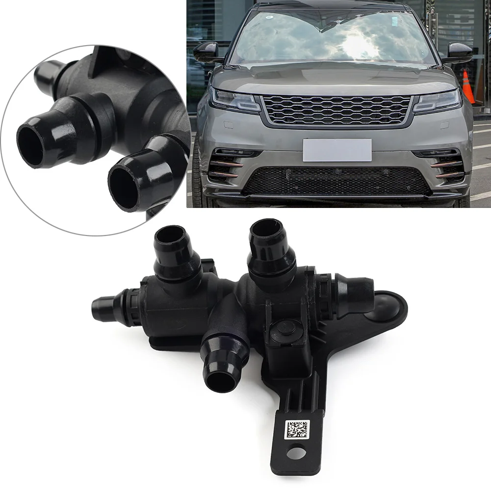 Car Connector Tube Replacement Water Coolant Valve For Land Rover Range Rover Velar For Jaguar F-PACE XE XF T4N12568 LR093685