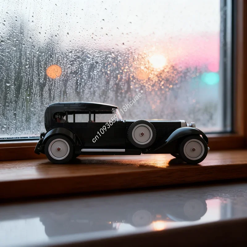 

704 детали MOC: Конструктор Bugatti Type Park Ward, развивающая игрушка, рождественский подарок, DIY, обучающие кирпичики, подарок на день рождения