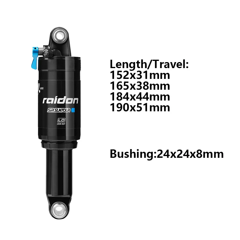 SR SUNTOUR RAIDON Bicycle Rear Shock Absorber Mountain Bicycle