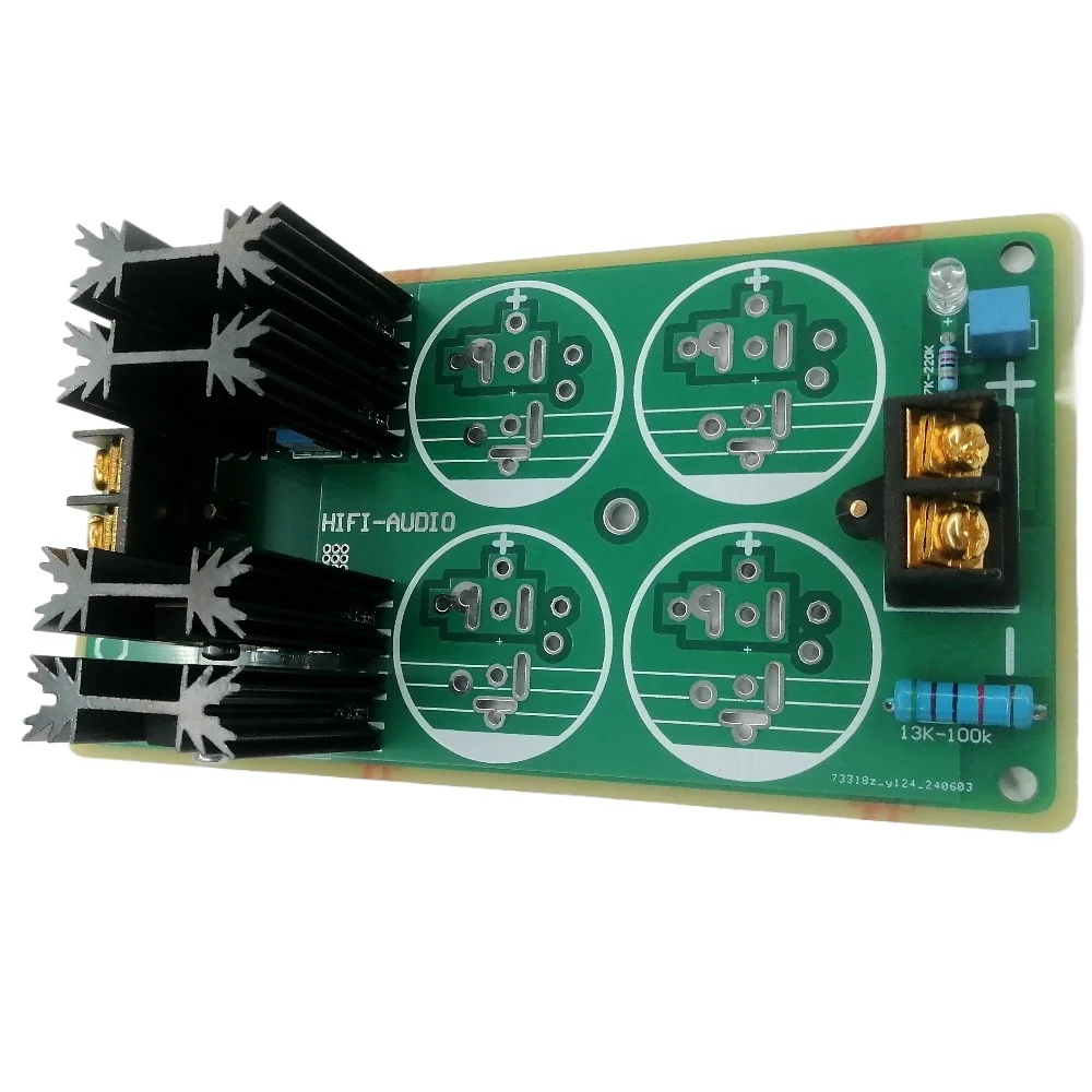 

Высокотоковая фильтрующая пластина с однополярным выпрямителем для усилителей мощности, подходит для бортовых механических усилительных плат.