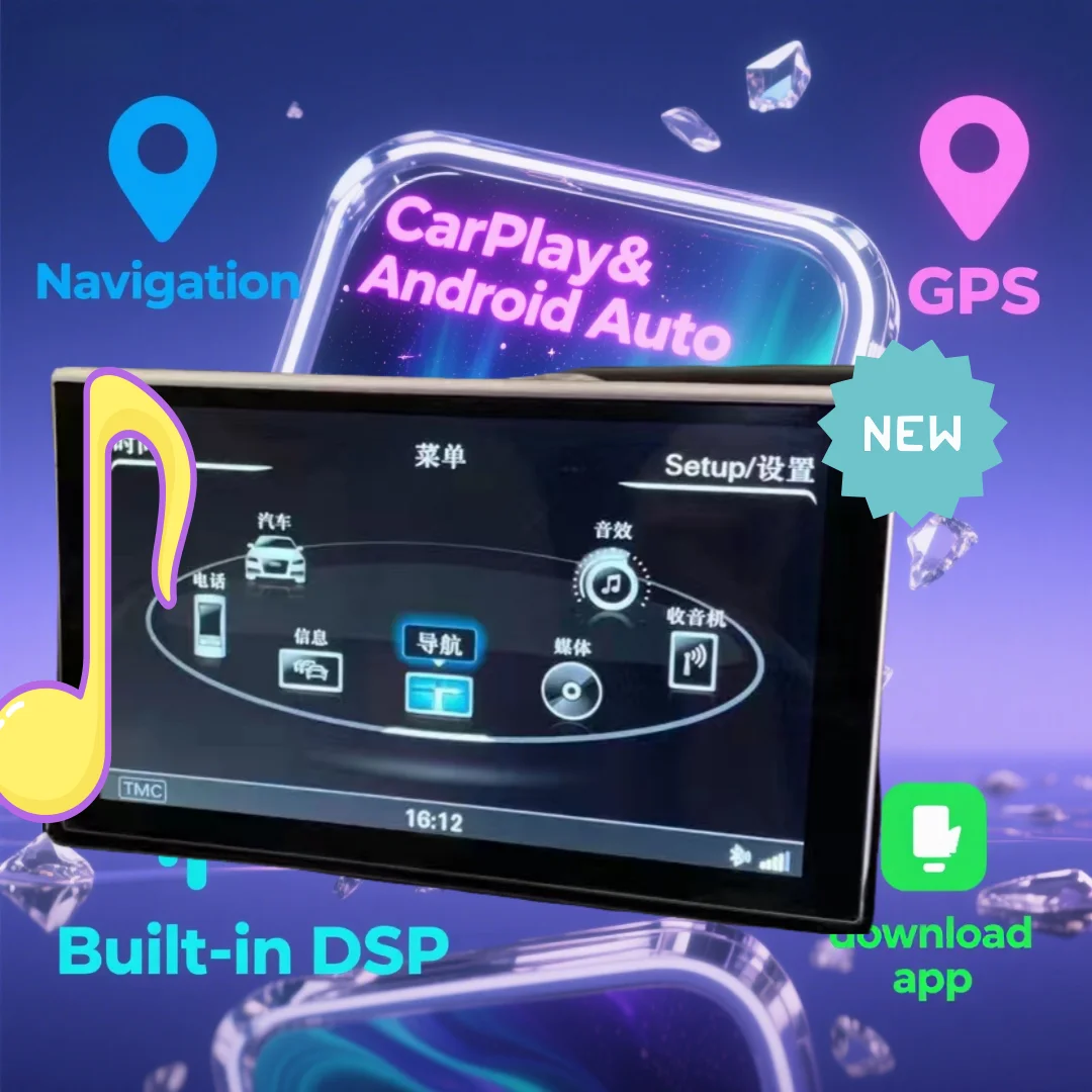 

2025 Новый для Audi A6 C7 A7 2012-2018 Android Bluetooth Автомобильный радиоприемник Мультимедийный плеер Carplay Экран Стерео головное устройство GPS-навигация