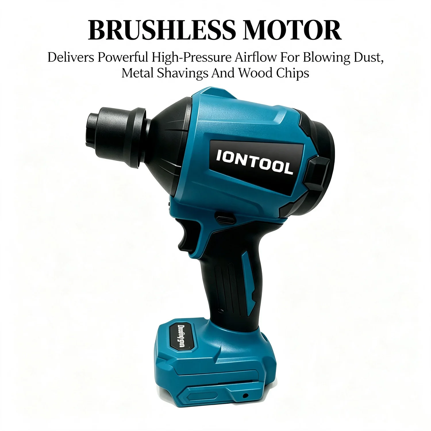 IONTOOL Cordless Air Blower Gun 29.7kpa For Equipment Dust Clearing Debris Blowing Workshop Cleaning For Makita 18V Battery