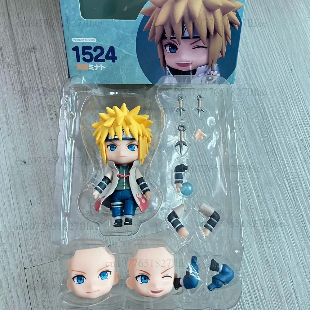 Figurine Naruto 1524 Minato Namikaze Rasengan Wave Feng Shui, Statue de porte, modèle d'action, jouet, poupée mobile commune, cadeau de noël