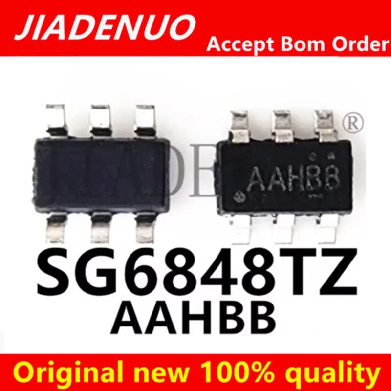 (10pcs)100% New SG6848TZ1 SG6848 SG6848T 6848TZ1 AAHBB AAH... SOT23-6 Chipset