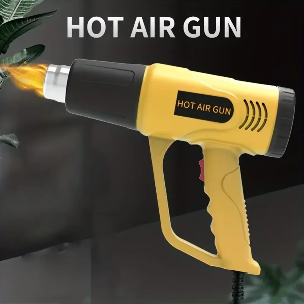 

Ручной тепловой пистолет 1600 Вт промышленного класса с двумя настройками температуры для проектов домашнего декора и изготовления термофена