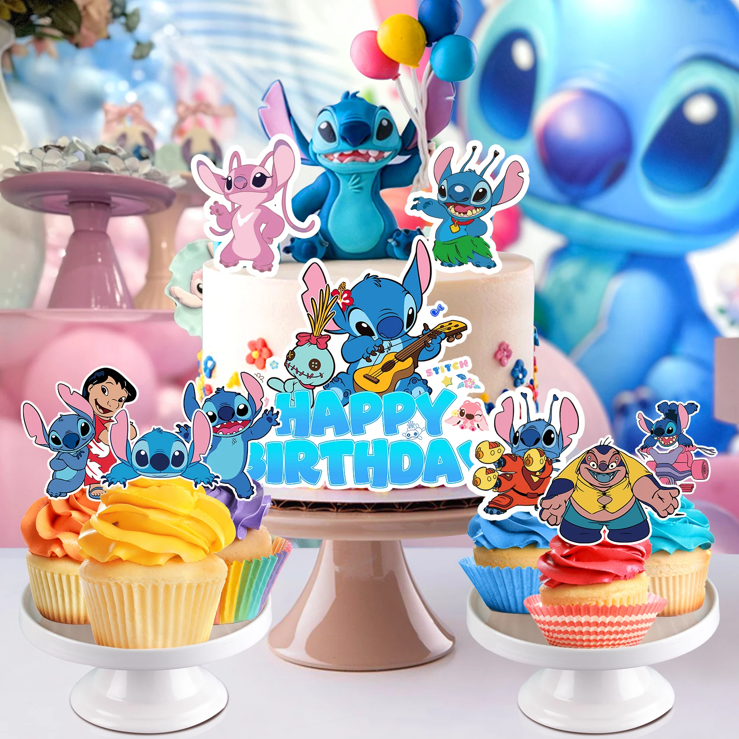 25 قطعة من أغطية الكب كيك الغرزة-ديكور كعكة عيد الميلاد وغرز كبيرة لمستلزمات زينة عيد الميلاد