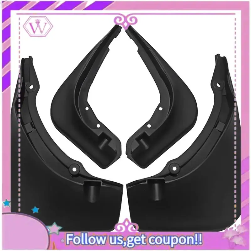 

Latest 4PCS Car Mudguard Mud Flaps Splash Mud Guard Fender For Mercedes Benz W205 C-Class 2015-2020 C180 C200 C300