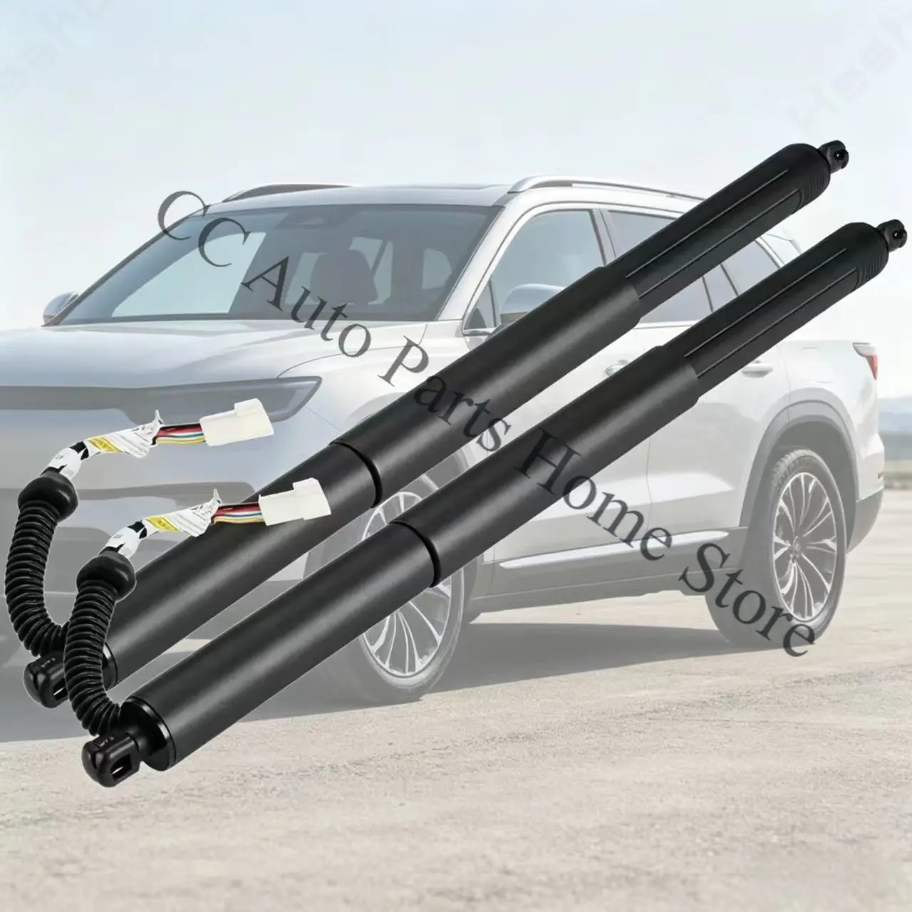 For 2015-2019 F16 BMX X6 Tailgate Support Rod Rear Tailgate Strut Electric Support Struts 51247318652 51247318651