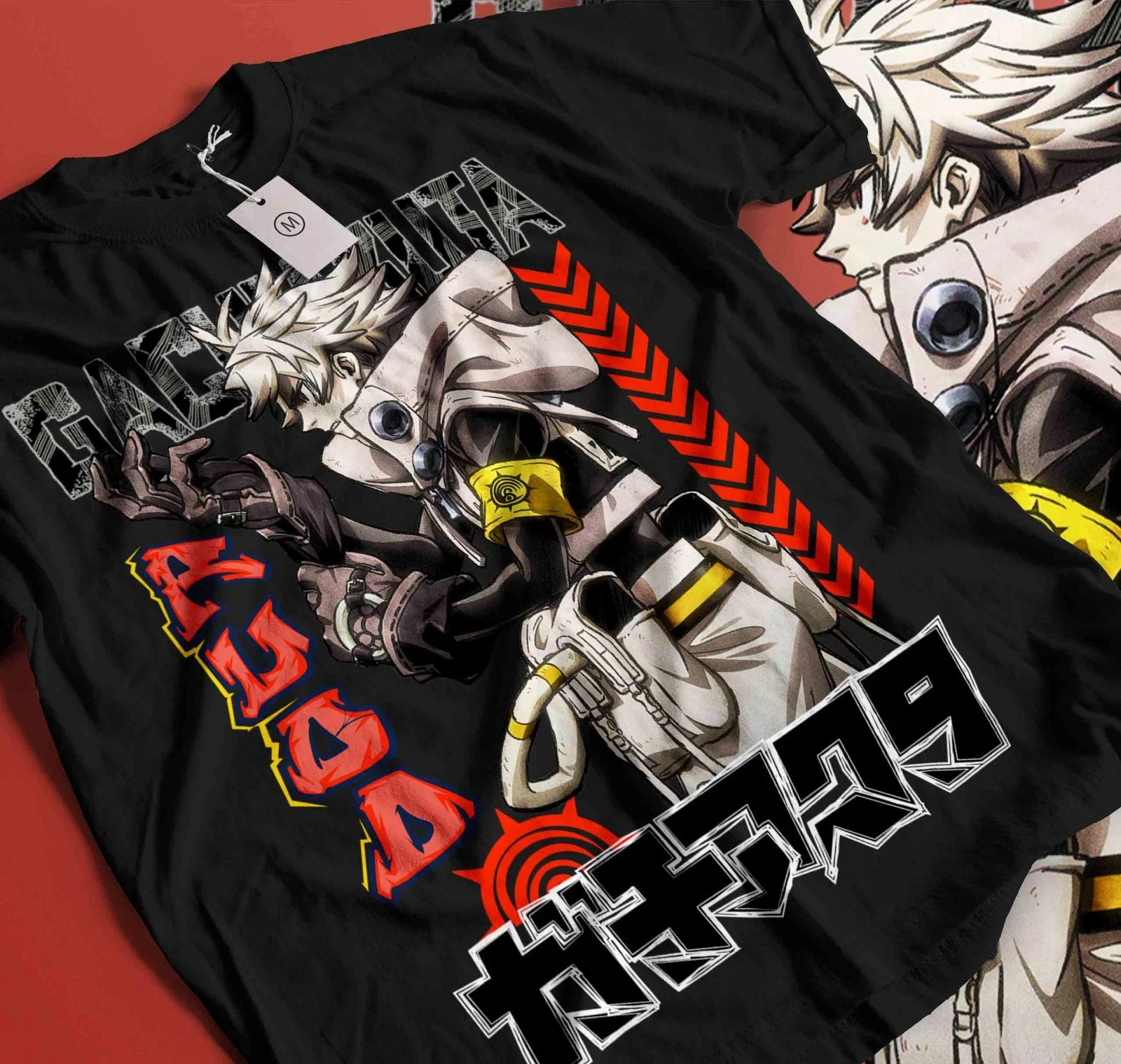 Camiseta Gachiakuta Tome, camiseta de anime de Manga de terror Tankobon japonés, Top suelto cómodo de algodón puro de verano para hombres y mujeres