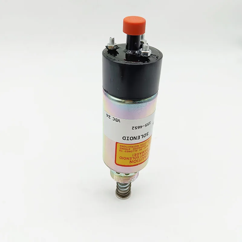 

24V shut-off solenoid 155-4652 1554652 For Caterpillar Excavator 320B 320B L 320B N 320B S 322B L 322B LN 322C 322C FM 325B