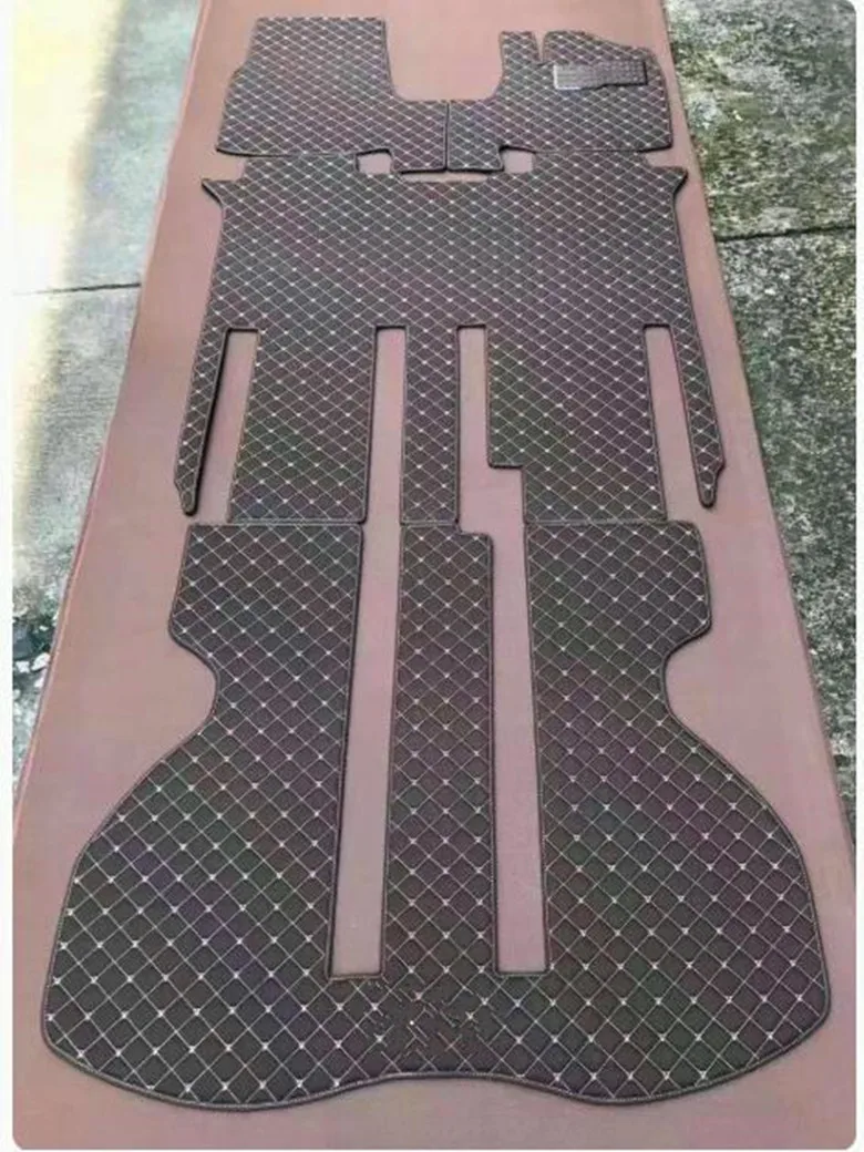 

Custom full set car floor mats for Right Hand Drive Nissan Elgrand E51 2010-2002 7 8 seats waterproof carpets,Top quality Rugs