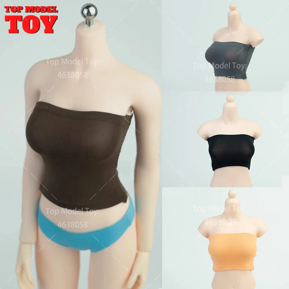 アイスおもちゃ IC1018 1/6 スケールストラップレスロング下着ショートラップ胸服モデルフィット 12 "女性兵士アクションフィギュア人形