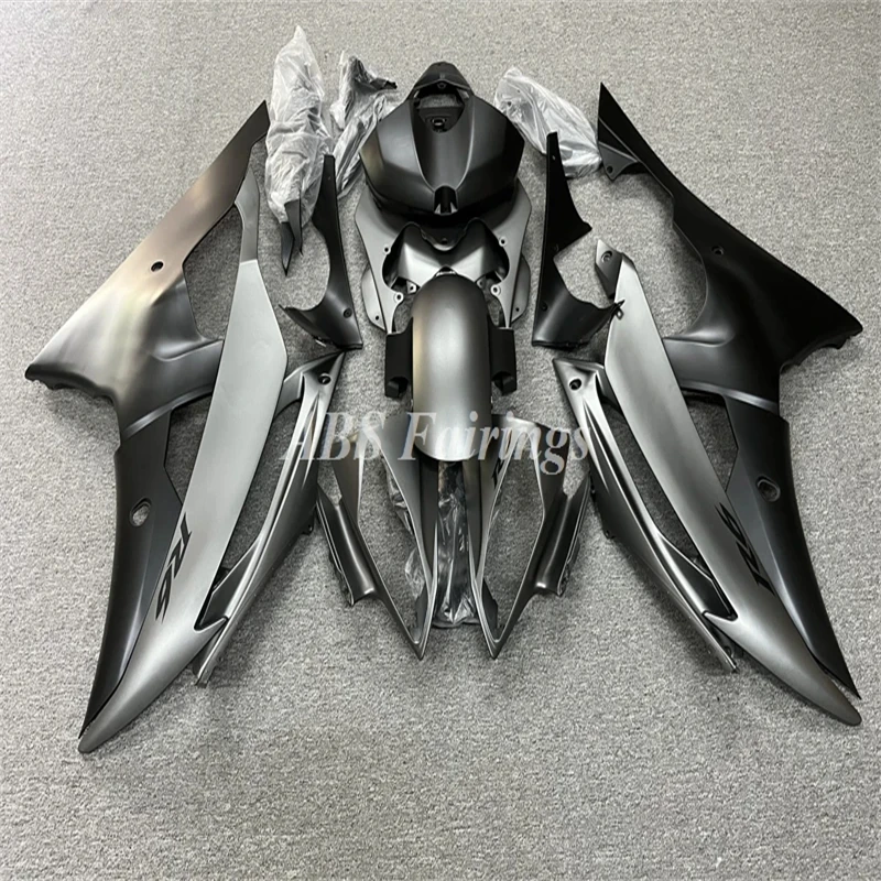 4Gifts New ABS Fairings Kit Fit For YAMAHA R6 2008 2009 2010 2011 2012 2013 2014 2015 2016 08 09 10 11 12 13 14 15 16 Matte Gray