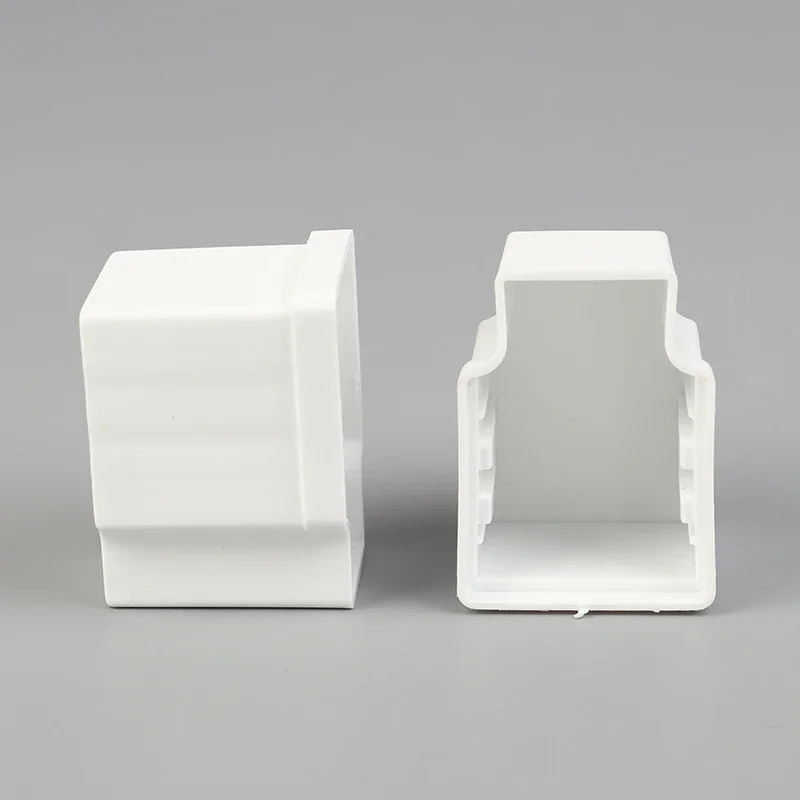 White Plastic Solenoid Valve Waterproof Cover Water Valve Lid 2Pcs Hot Sales Support Wholesale