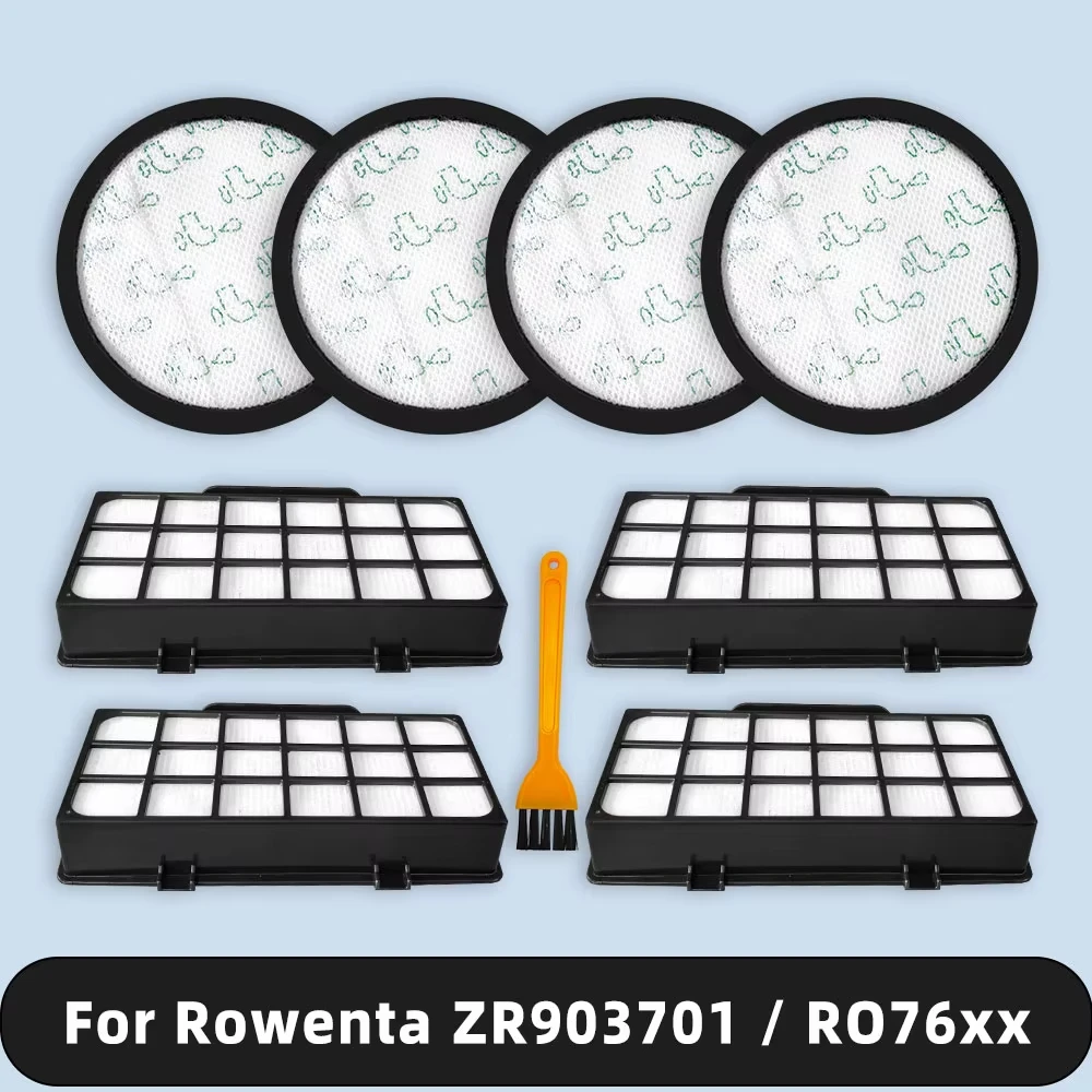 Filter Compatible For Rowenta ZR903701 Silence Force Cyclonic 4AAAA RO76xx RO7612EA RO7649EA RO7673EA RO7681EA RO7690EA RO7691EA