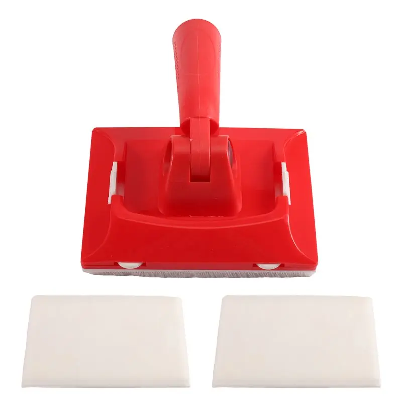 [B17B!】 Paint Edger Trimmer With Adjustable Angle Design, 2 Sponge Paint Pads For Walls& Corners, Applicator Tool