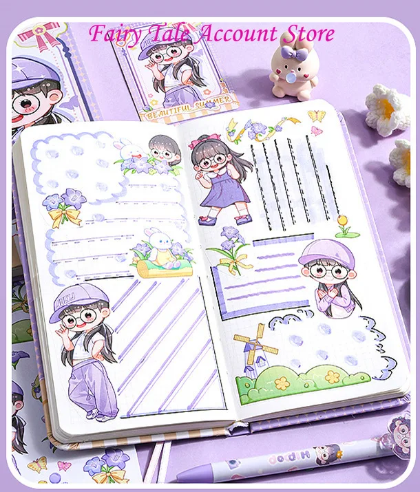 Imagem -05 - Smart Sister Weeks Hand Book Cute Girl Heart Alta Beleza Diário Notebook Novo