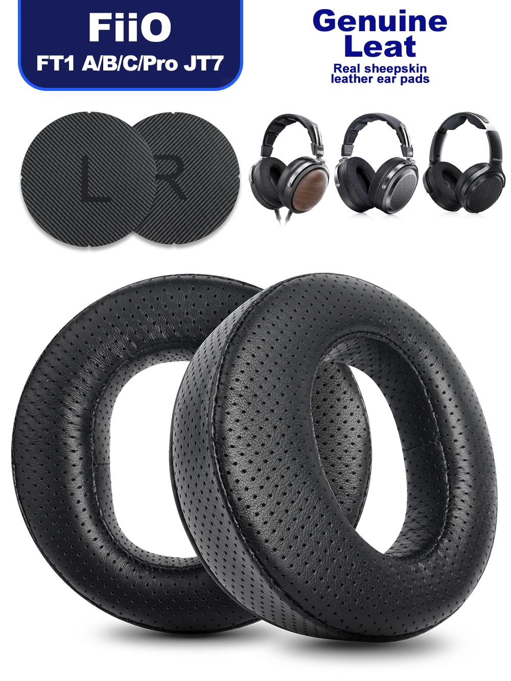 Ear Pads For FiiO HS-FT1A/B/C FT1 FT1 Pro JT7 Sheepskin earm