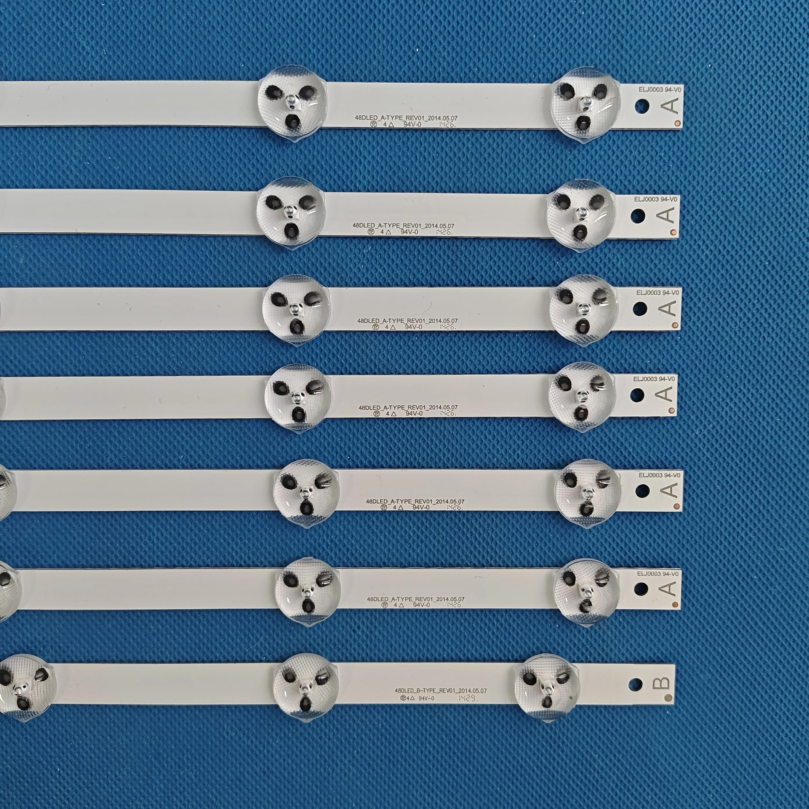 LED Strip For VESTEL 48''TV P48LED14 49DLED 48DLED_A-TYPE_Rev01 B 48SD6100 48FA5000 48R2010FM 48HBT62U TD SYSTEMS K48DLV3F